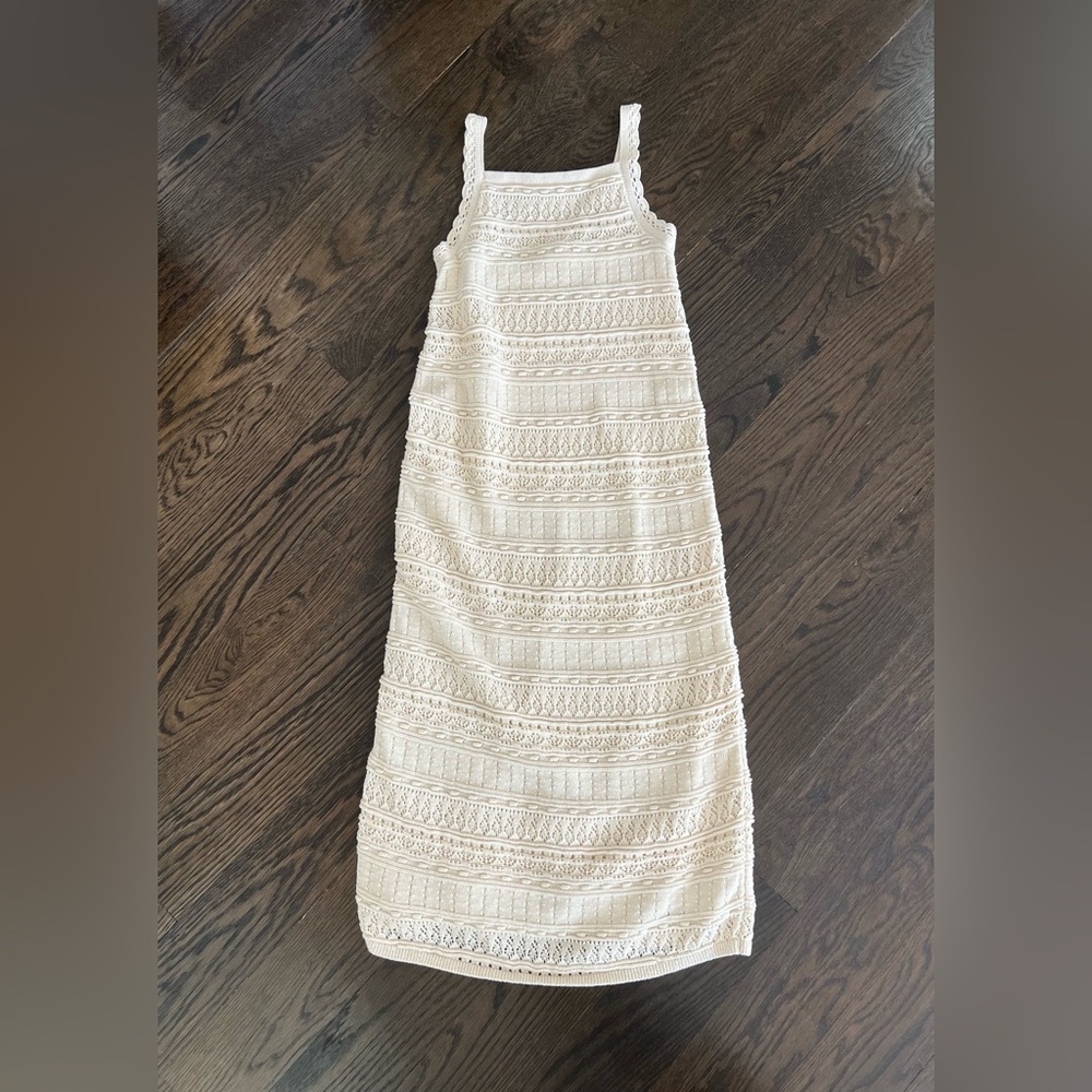 Sezane Leyla Crochet Dress Sz S - Picture 4 of 11